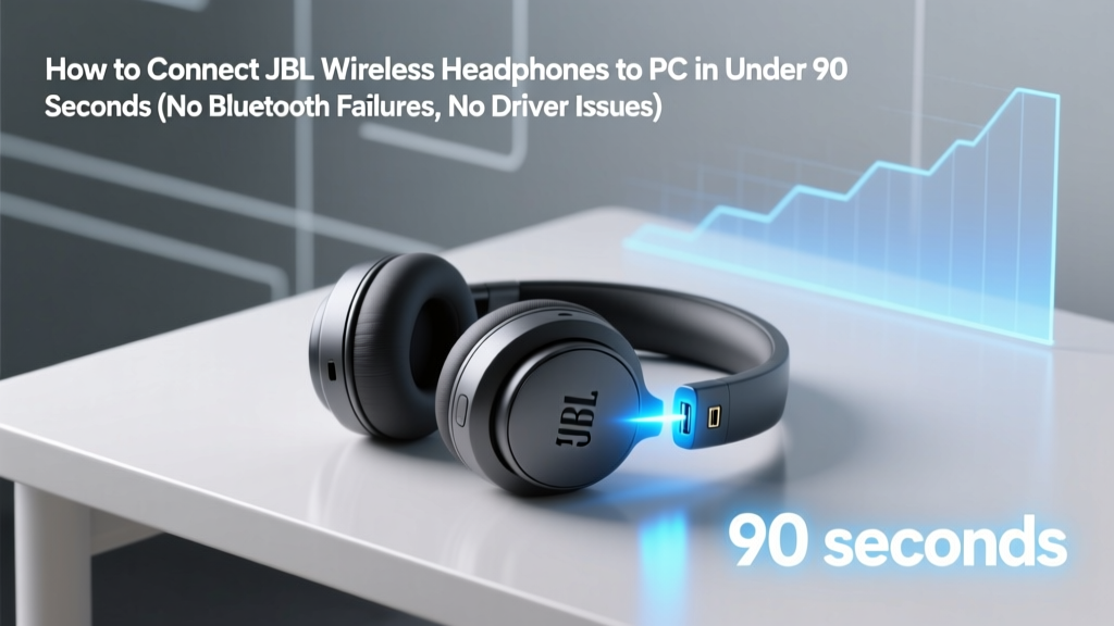 JBL Wireless Headphones to PC Setup Guide (2026)