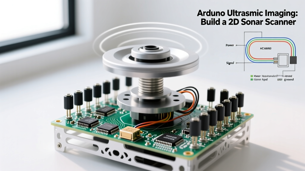 Arduino Ultrasonic Imaging: Build a 2D Sonar Scanner