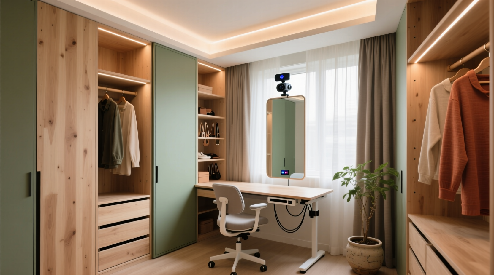 closet organization tips for zoom daily use