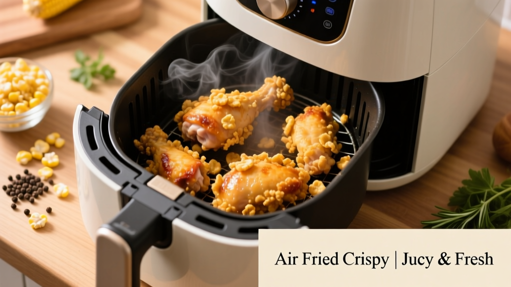 Corn Flake Fried Chicken Air Fried (Crispy & Juicy!)
