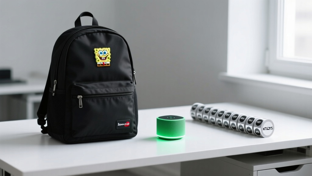 Modding the Sprayground x SpongeBob SquarePants Black Backpack for Smart Home NFC Triggers