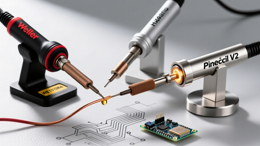 Best Soldering Iron and Stand Combos: Weller vs Hakko vs Pinecil