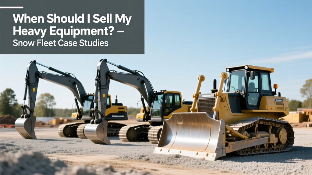 When Should I Sell My Heavy Equipment? Snow Fleet Case Studies