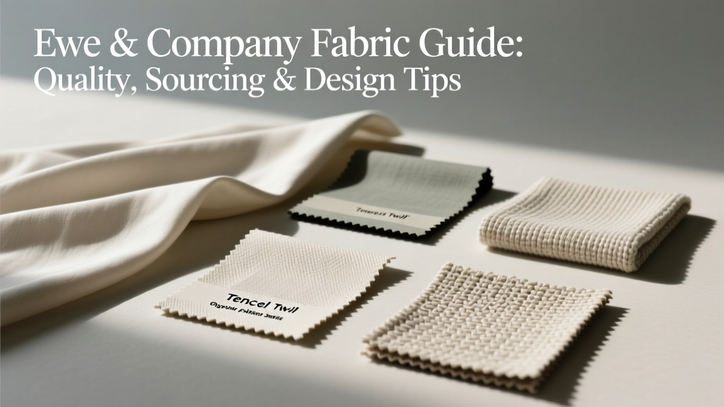 Ewe & Company Fabric Guide: Quality, Sourcing & Design Tips