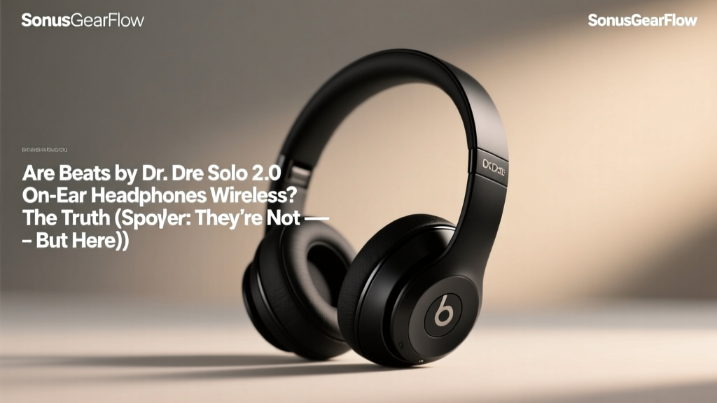 Are Beats By Dr Dre Solo 2 0 On Ear Headphones Wireless