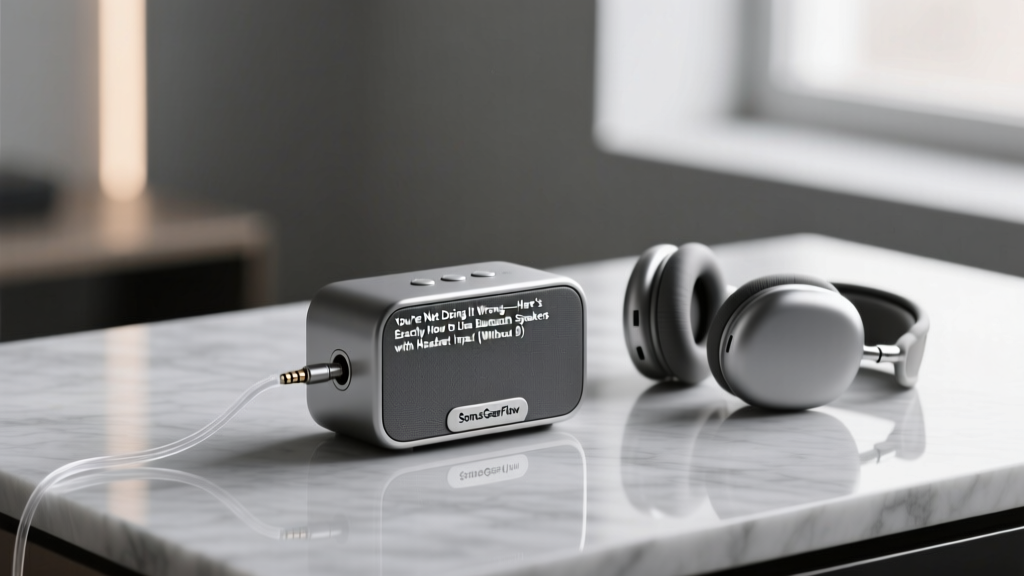 Bluetooth Speakers with Headset Input: Fix It Right