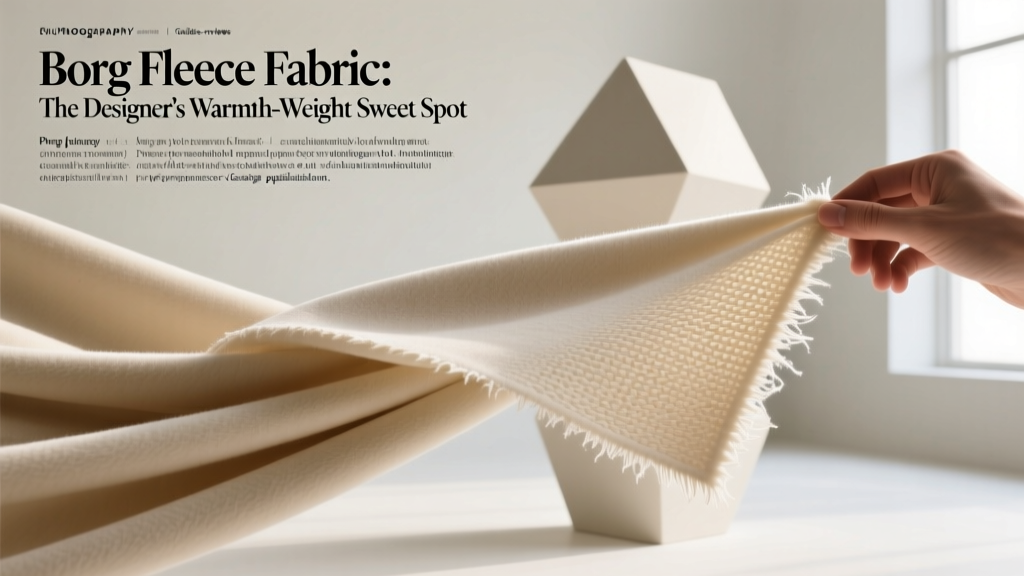 Borg Fleece Fabric: The Designer’s Warmth-Weight Sweet Spot