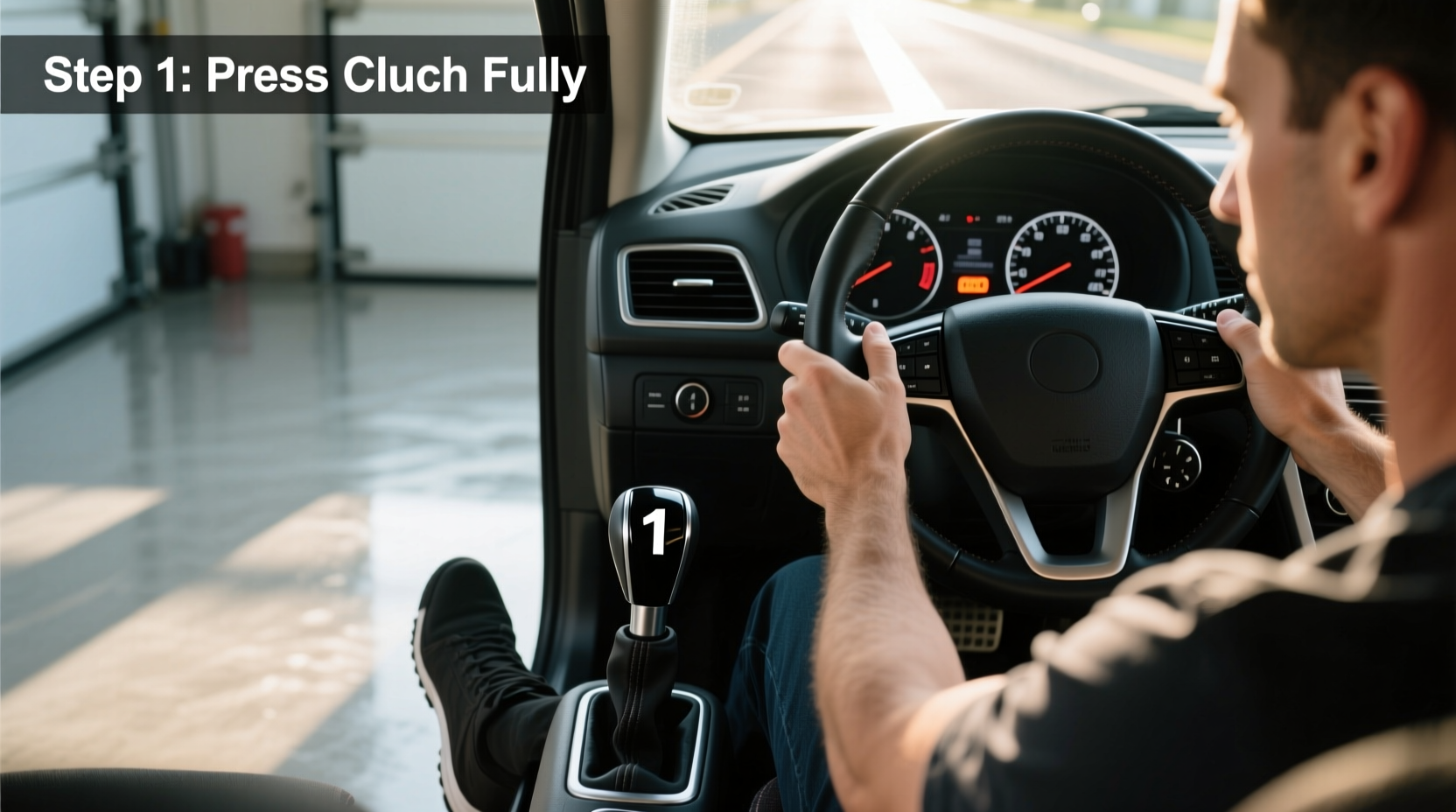 how to start manual transmission car