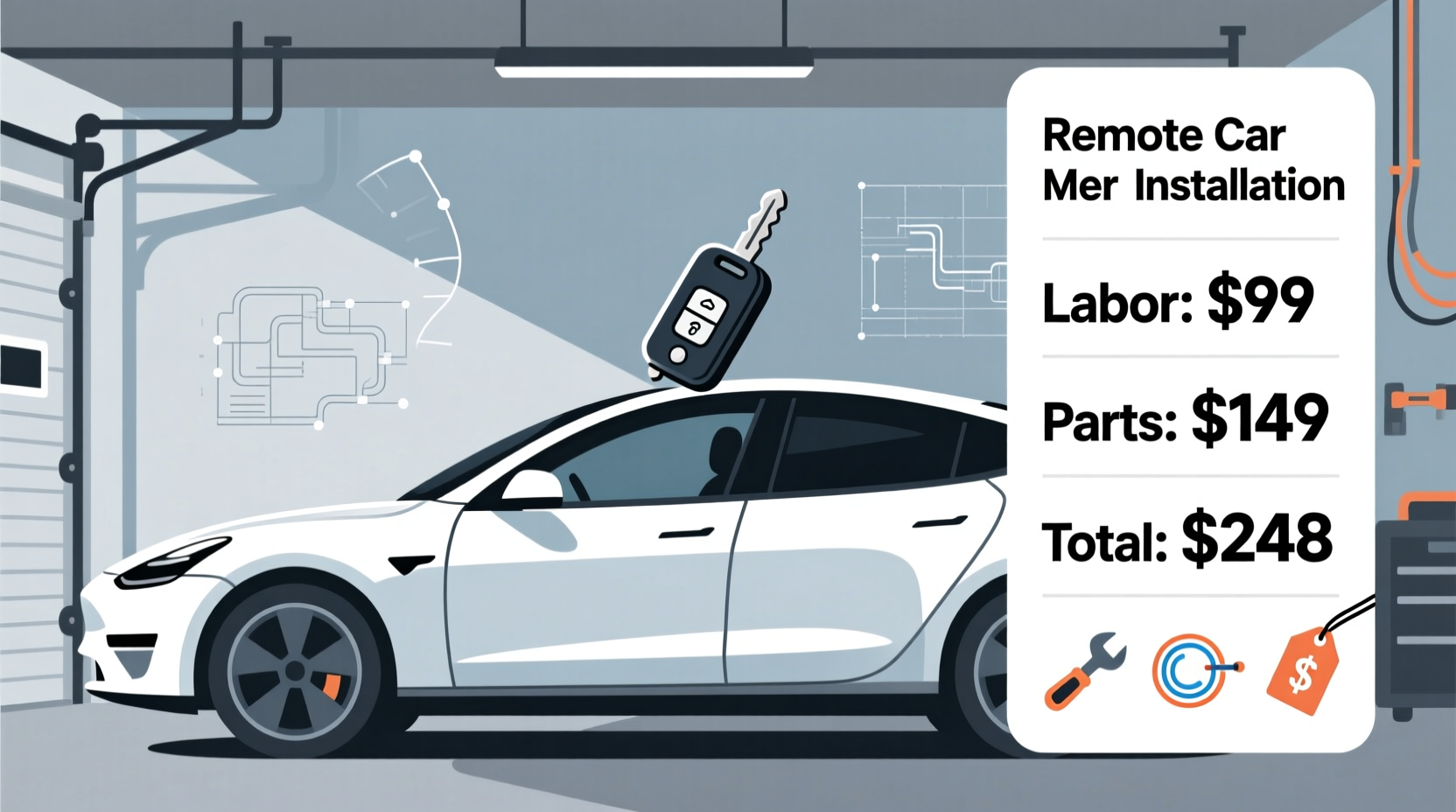 how much does a remote car starter cost to install