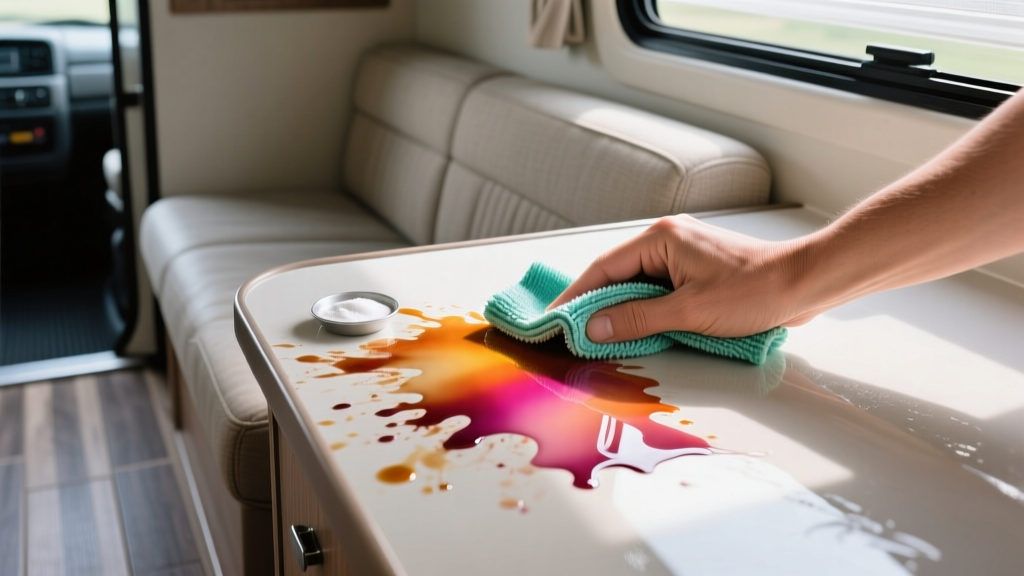 Best 2026 Guide: How to Get Food Coloring Out of RV