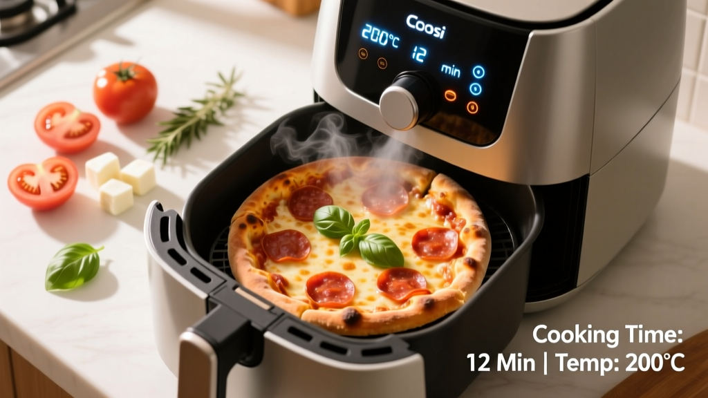 How to Cook Frozen Pizza in a Cosori Air Fryer