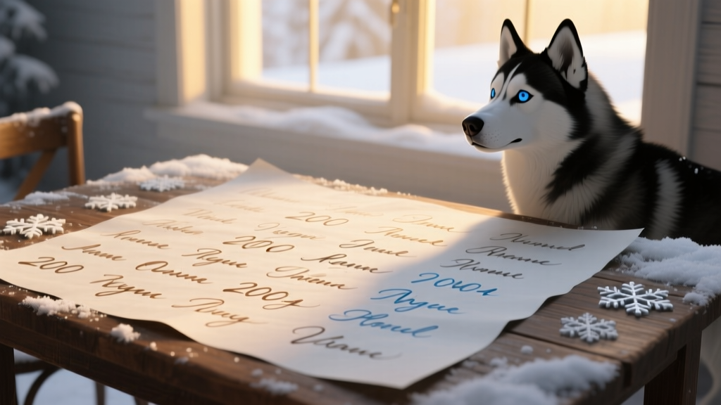 200+ Names for Your Winter-Loving Husky