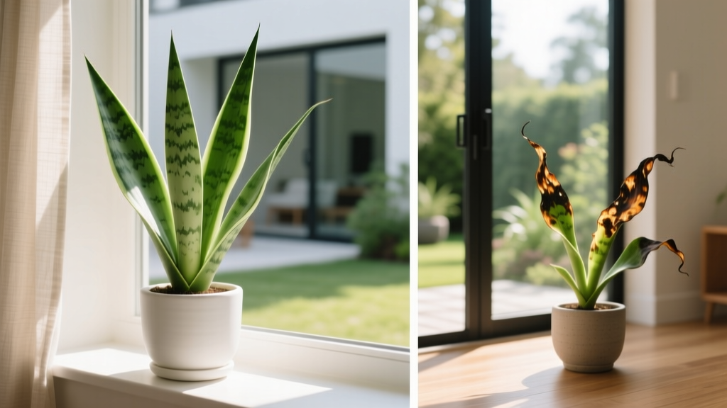Mother-in-Law’s Tongue: Indoor or Outdoor in Bright Light?