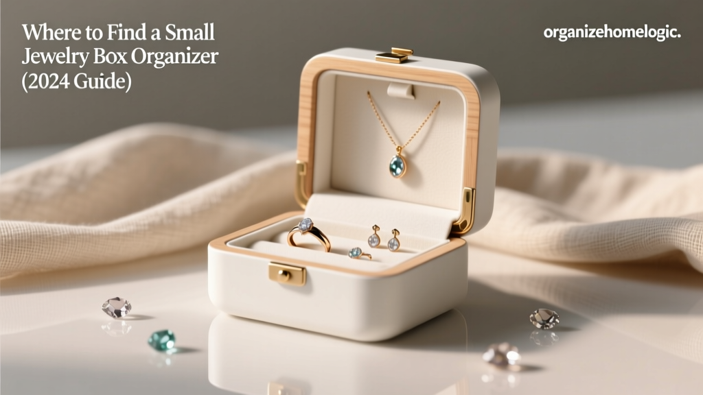 Where to Find a Small Jewelry Box Organizer (2024 Guide)