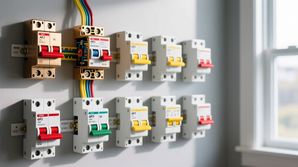 Types of Breakers for House Panels: A Decision Guide to Standard, AFCI, and GFCI