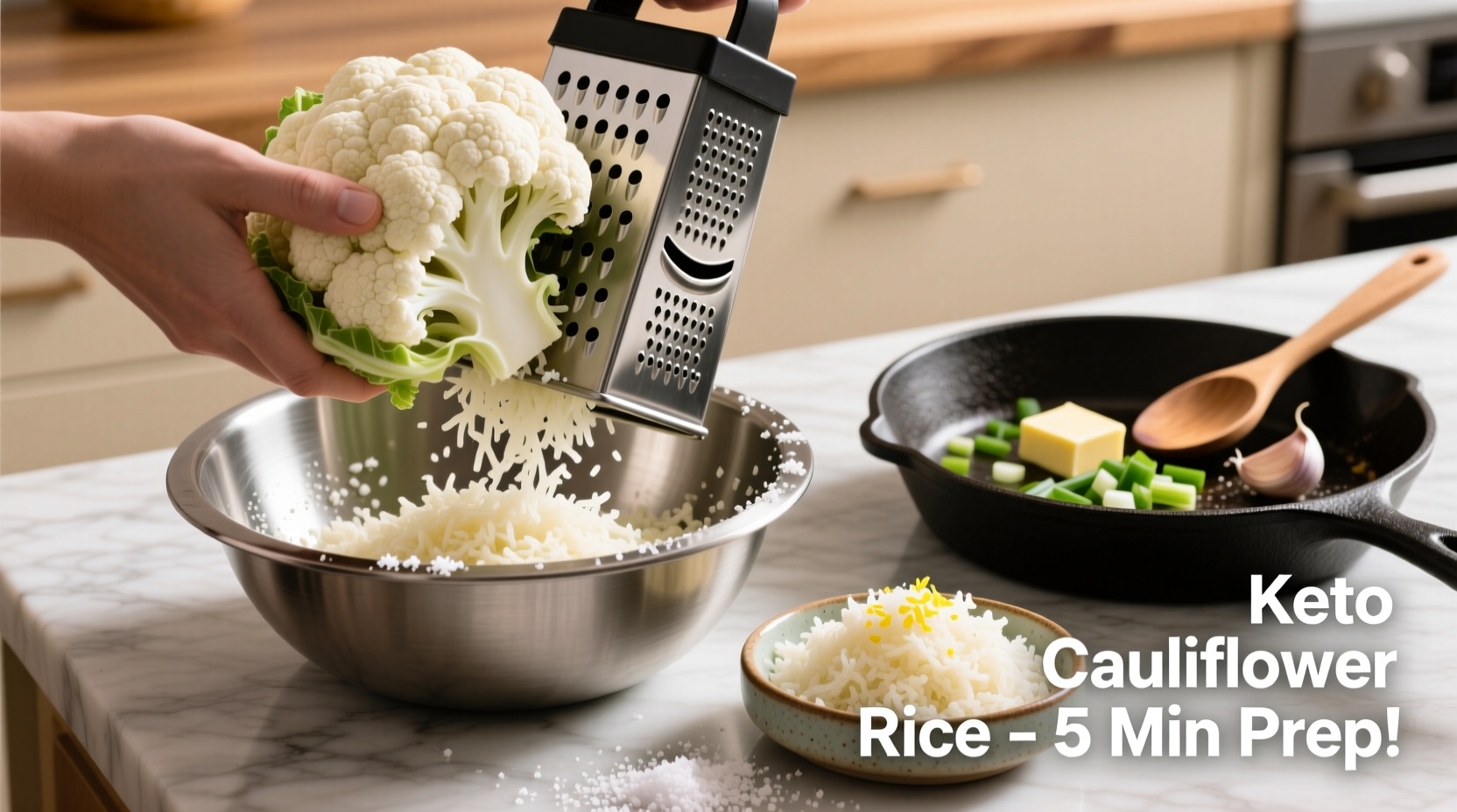 Cauliflower keto meal preparation techniques