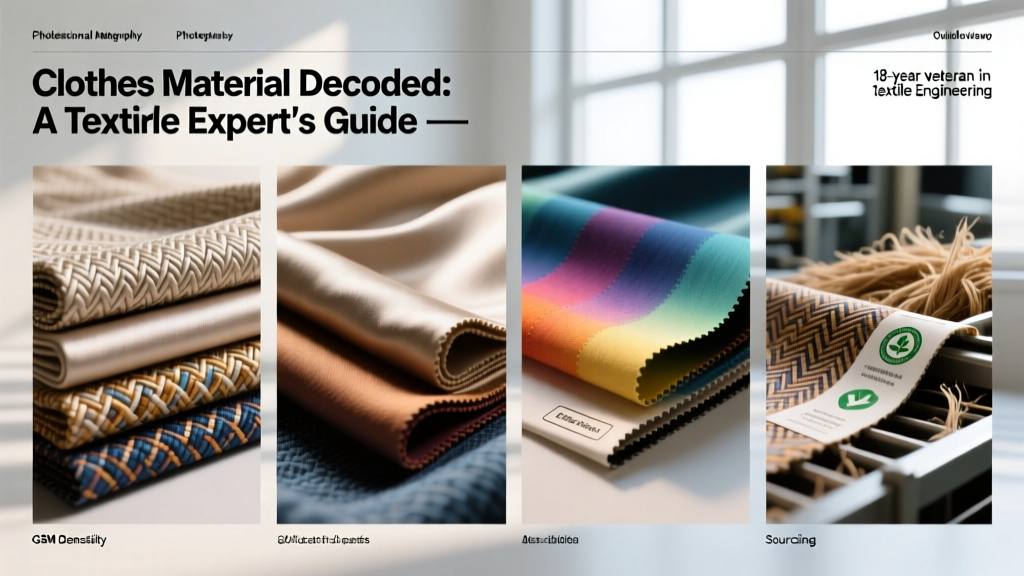 Clothes Material Decoded: A Textile Expert’s Guide