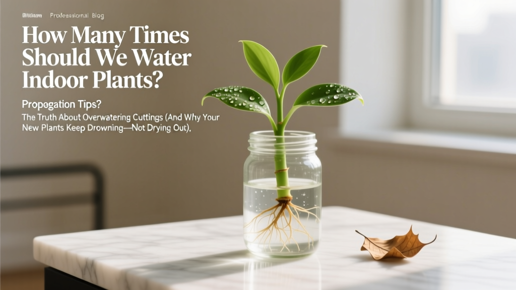 How Often to Water Indoor Plant Cuttings