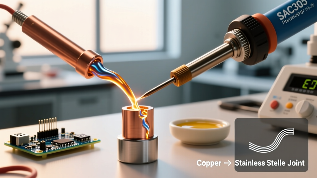 Advanced Guide to Soldering Copper Stainless Steel Joints