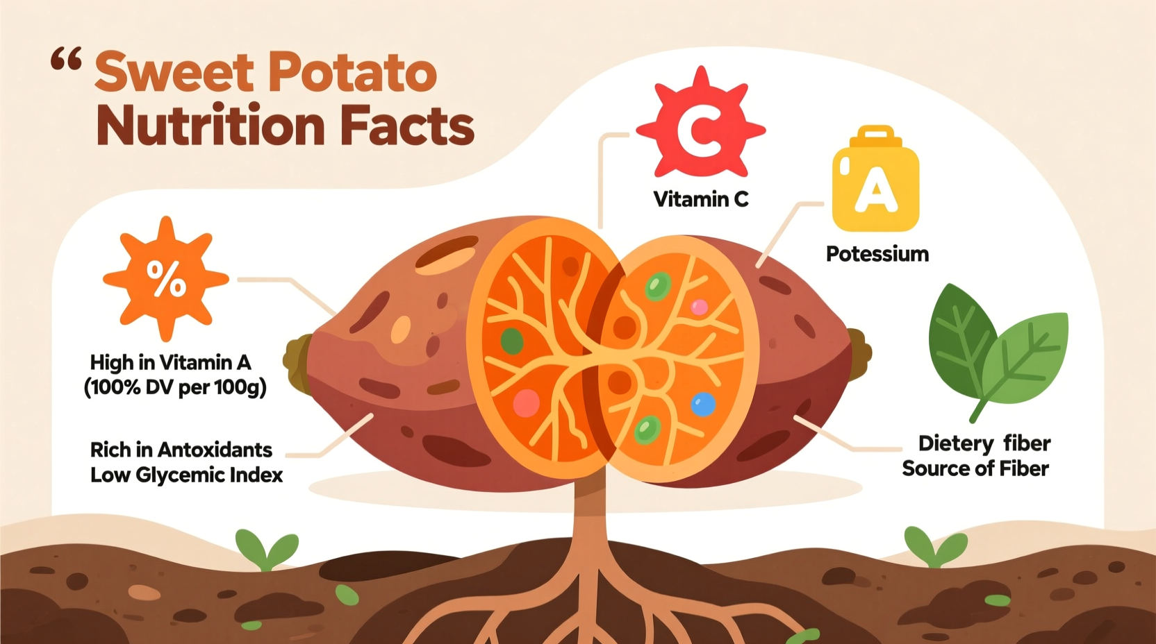 Sweet Potato Nutrition Facts: Complete Breakdown & Benefits