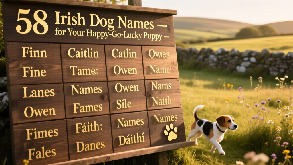 58 Irish Dog Names For Your Happy-Go-Lucky Puppy