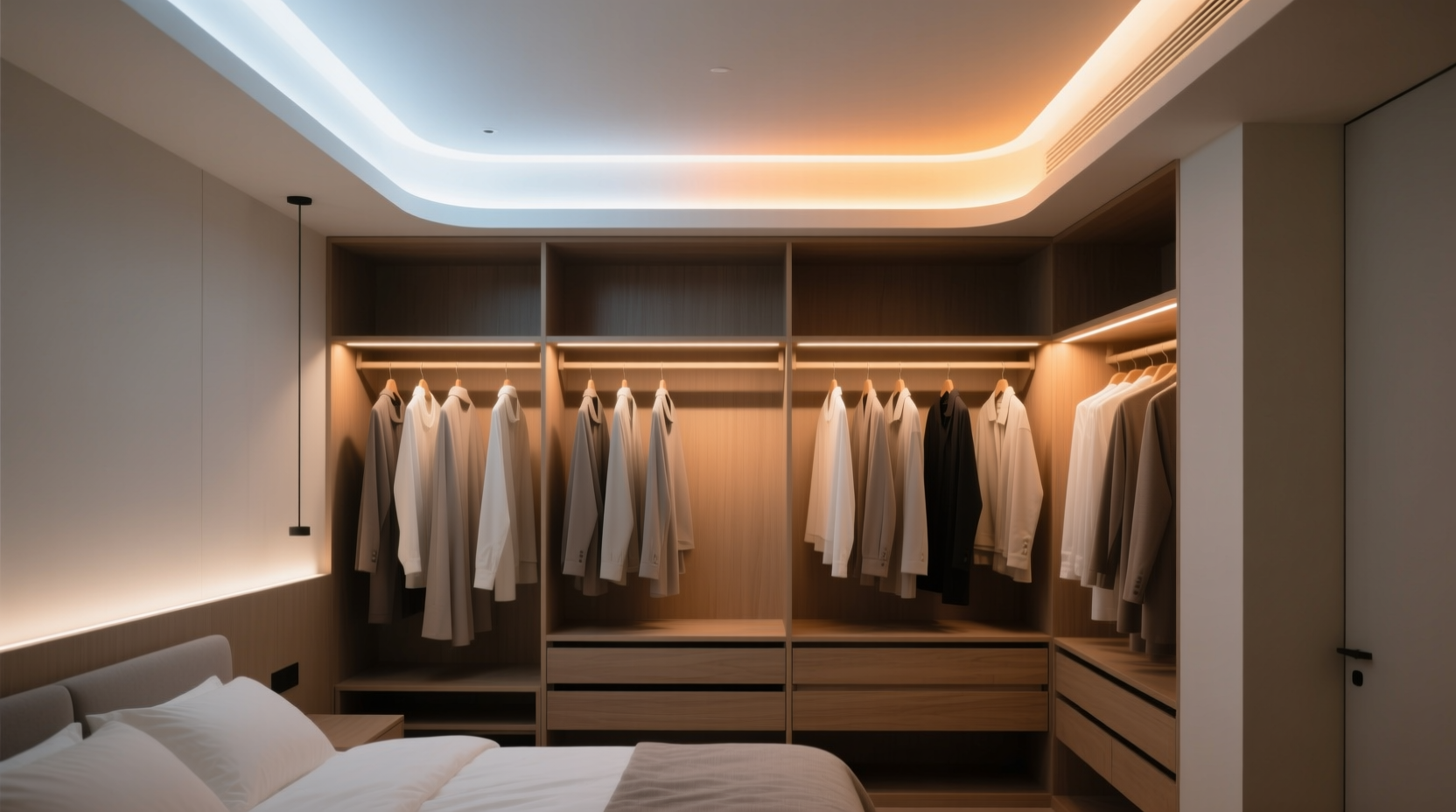 closet organization tips circadian lighting vs dimmers
