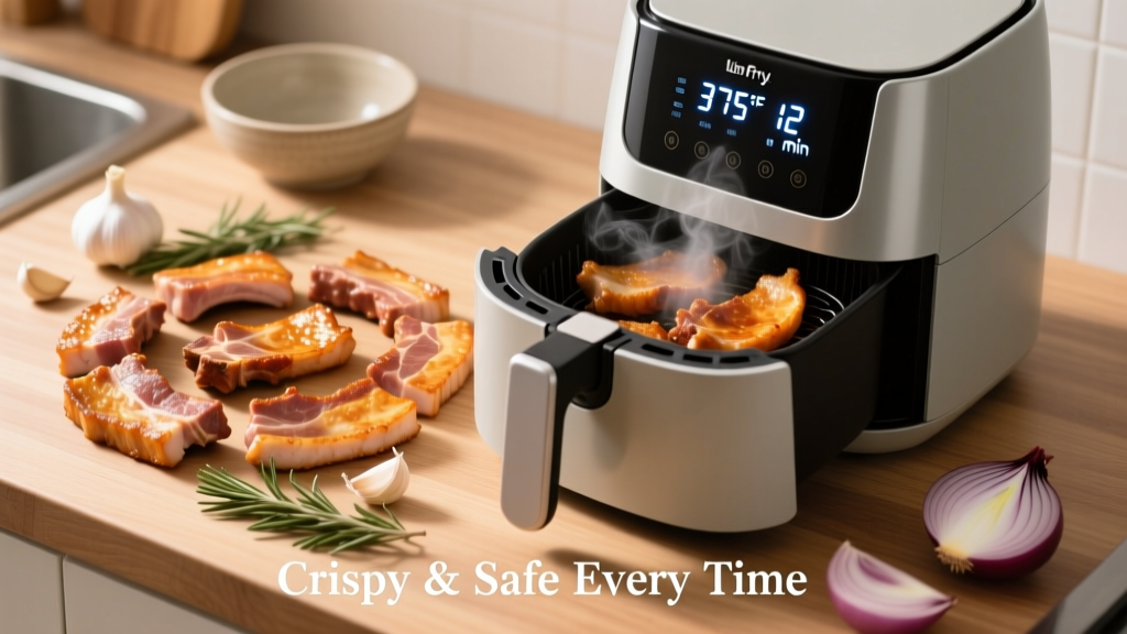Air Fryer Pork Temperature Guide: Crispy & Safe Every Time