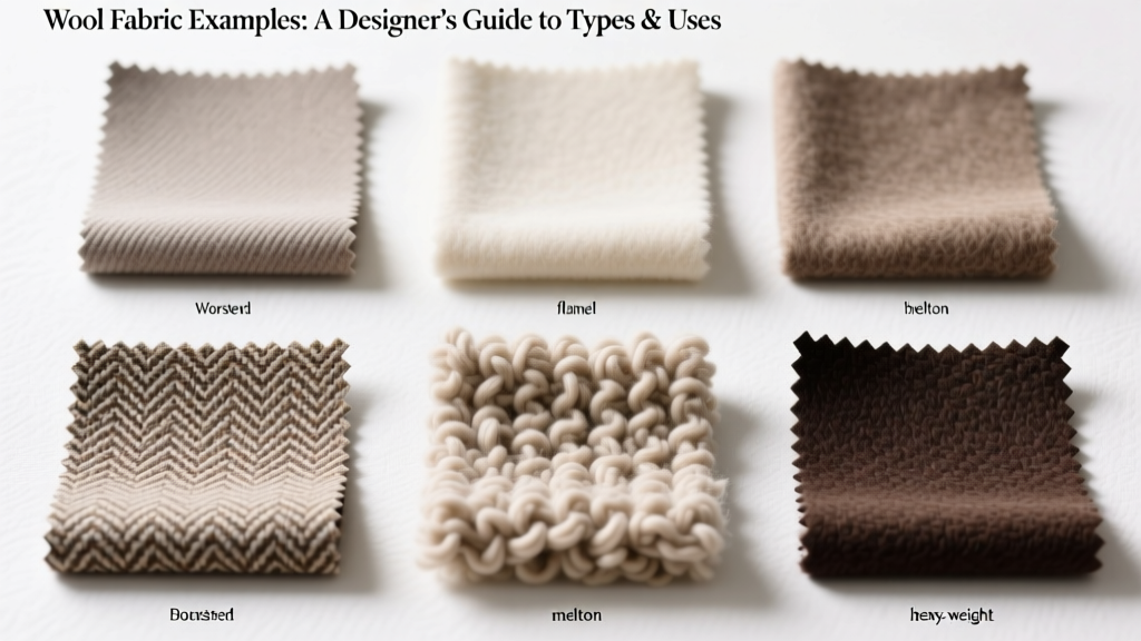 Wool Fabric Examples: A Designer’s Guide to Types & Uses
