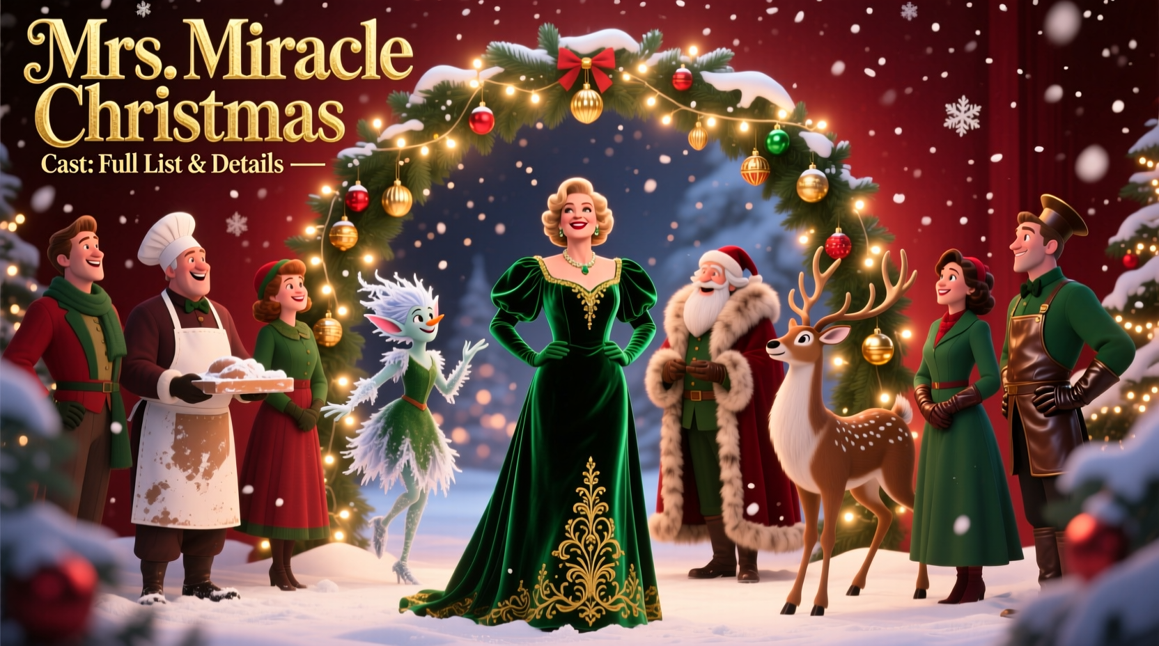 a mrs miracle christmas cast