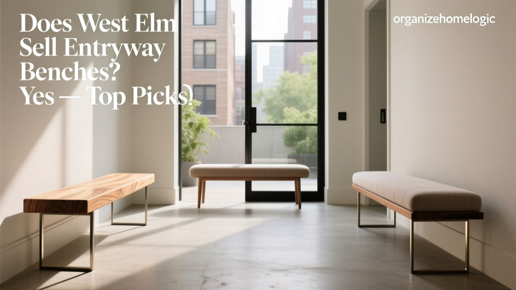 Does West Elm Sell Entryway Benches? Yes — Top Picks