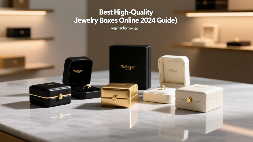 Best High-Quality Jewelry Boxes Online (2024 Guide)