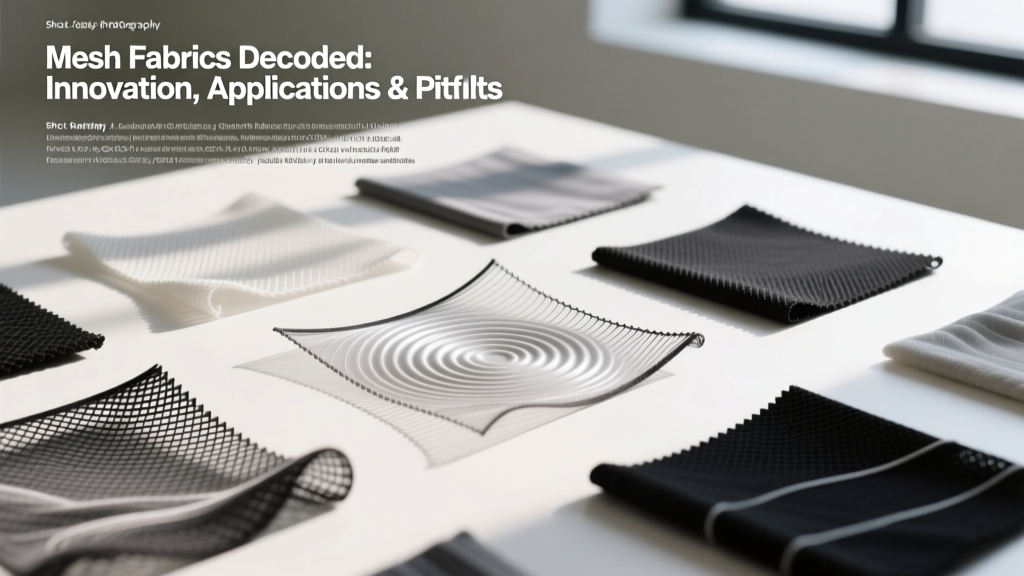 Mesh Fabrics Decoded: Innovation, Applications & Pitfalls