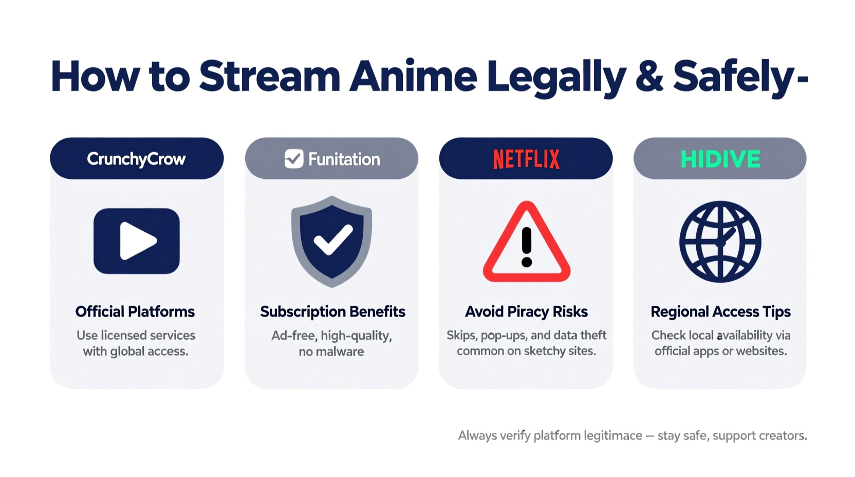 how to stream anime legally and safely without sketchy websites