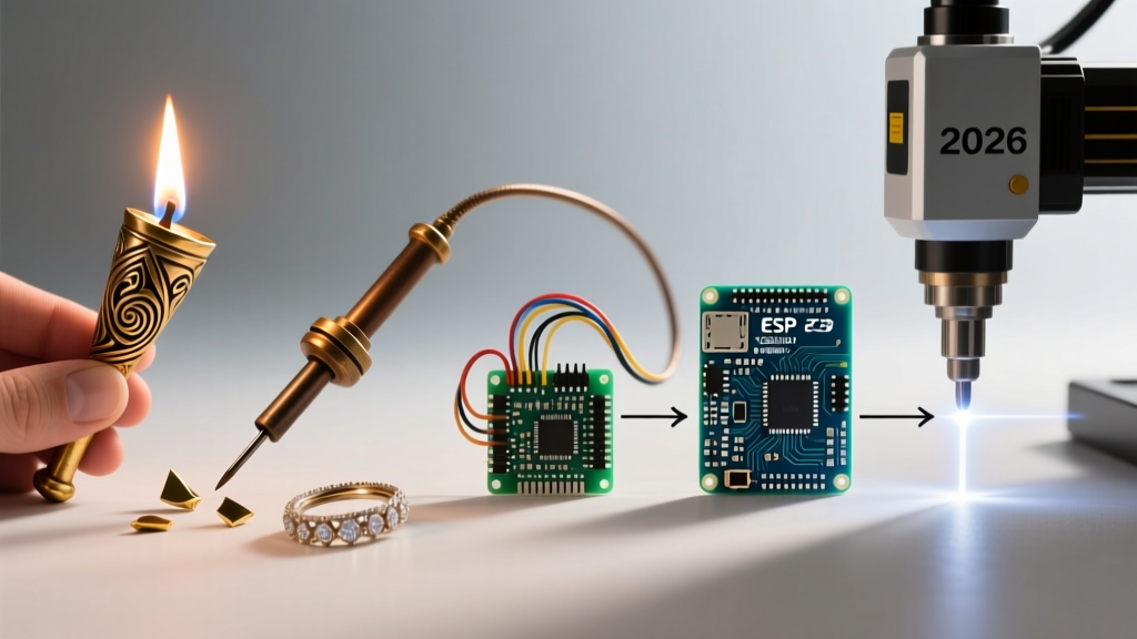 Evolution of Soldering Jewellery: Ancient Torches to Lasers