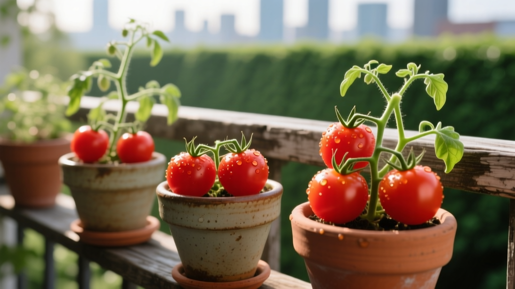 Balcony Cherry Tomatoes: Growing Sweet Fruit in Small Containers