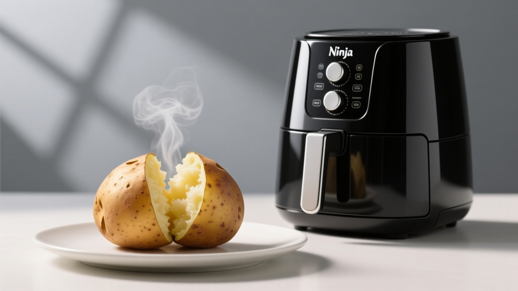 Perfect Jacket Potatoes in a Ninja Dual Fryer