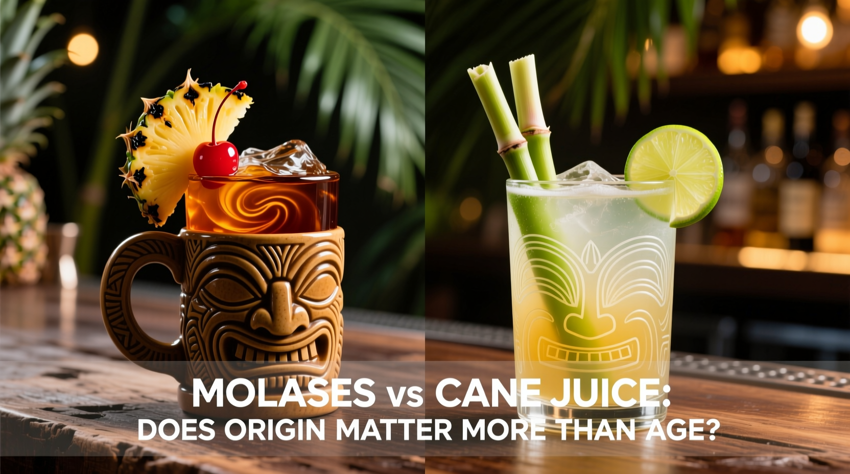 Aged Rum Vs Young Agricole Rhum In Tiki Drinks—does Molasses Vs Cane ...