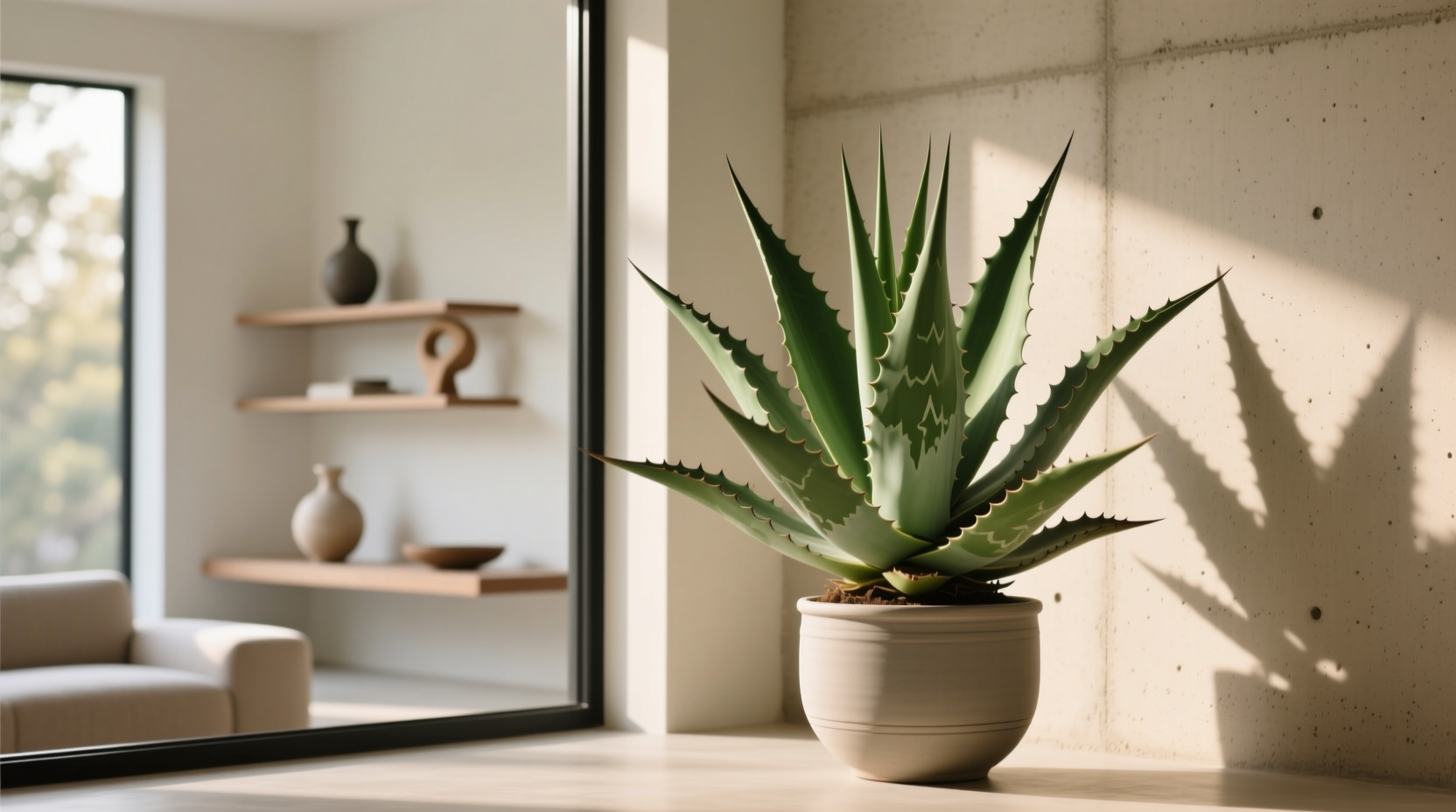 agave houseplant