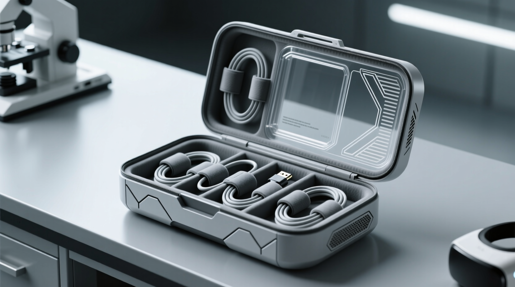 vr headset storage closet tech organization tips