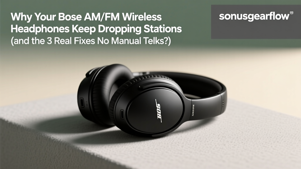 Bose AM/FM Wireless Headphones Signal Fixes (2026)