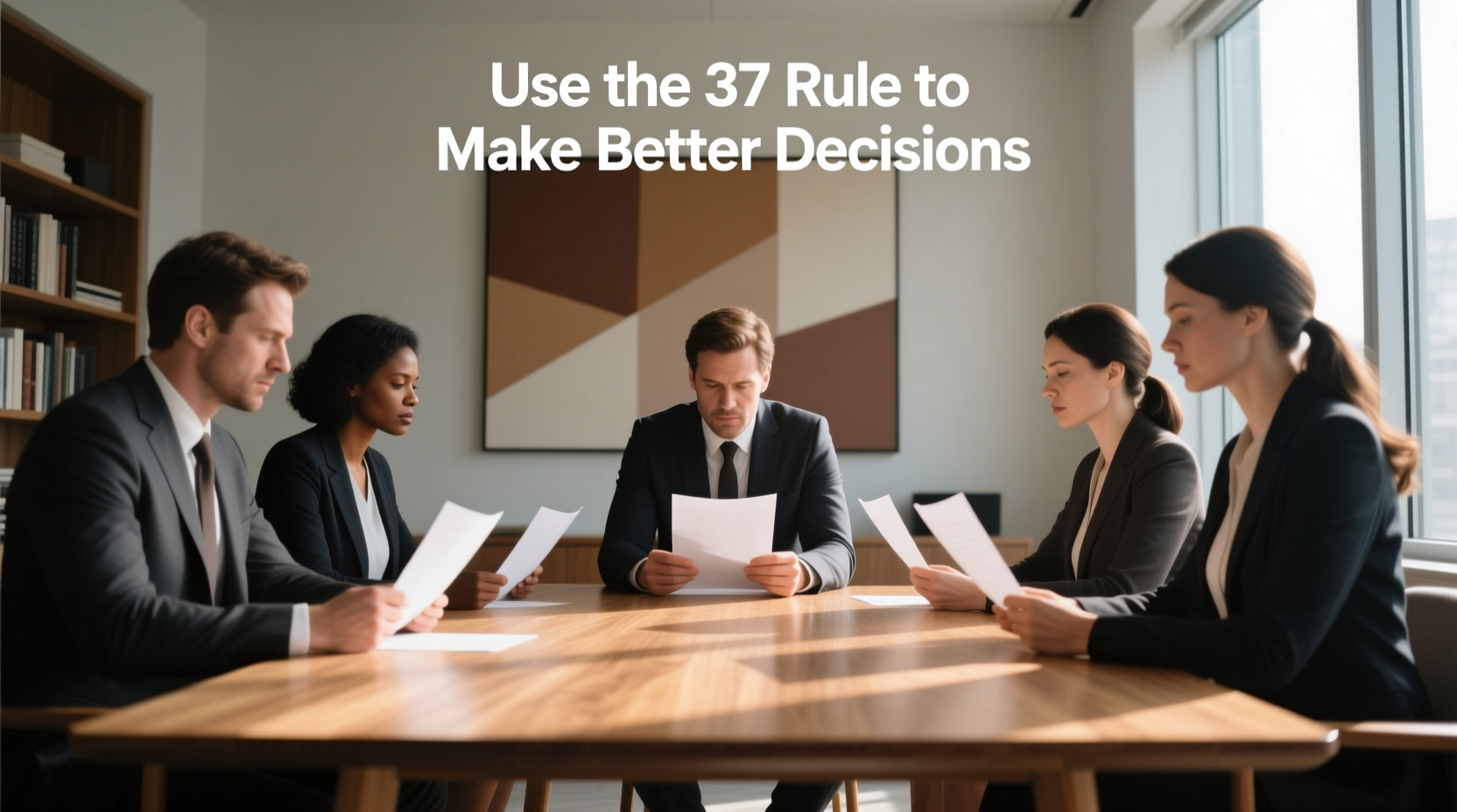 use the 37 rule to make better decisions