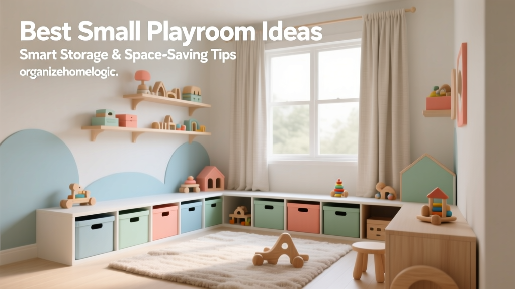 Best Small Playroom Ideas: Smart Storage & Space-Saving Tips