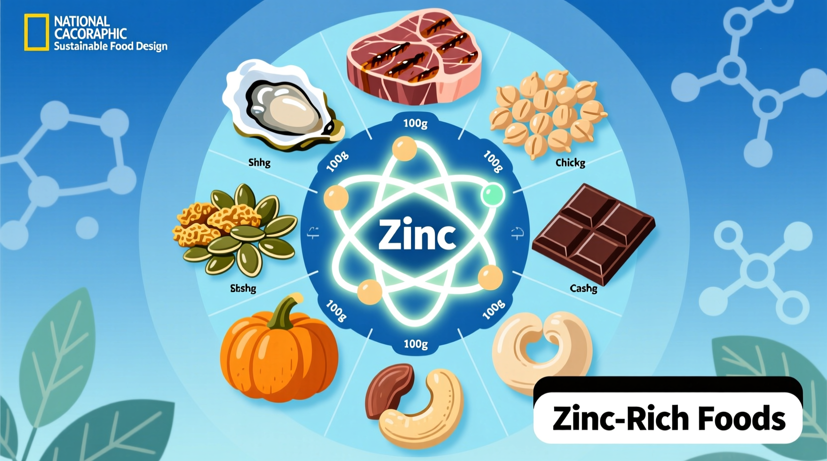 what foods have zinc in
