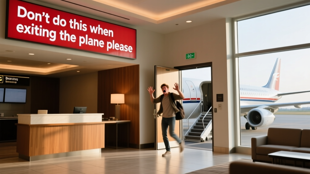 Don’t Do This When Exiting the Plane: 7 Critical Mistakes That Delay Everyone (and Risk Your Luggage)