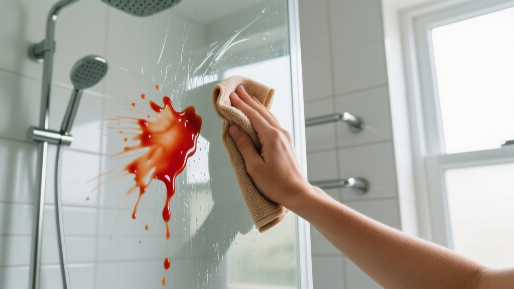 Tested: How to Get Tomato Sauce Out of Shower Door Fast