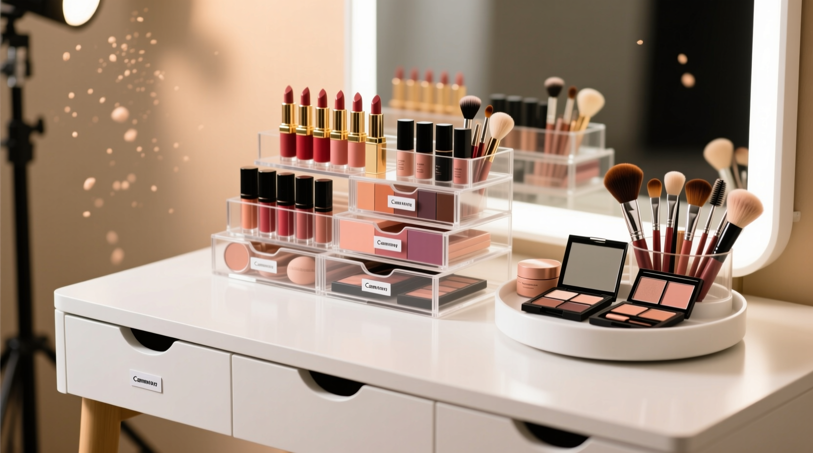 best ways to organize makeup