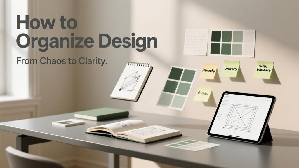 How To Organize Design: A Practical, Evidence-Based System for Creative Professionals