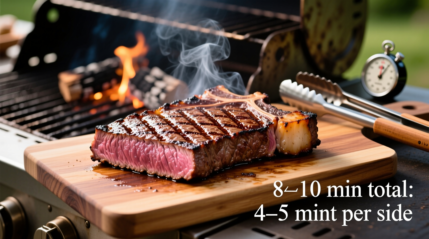 how long to cook skirt steak on grill