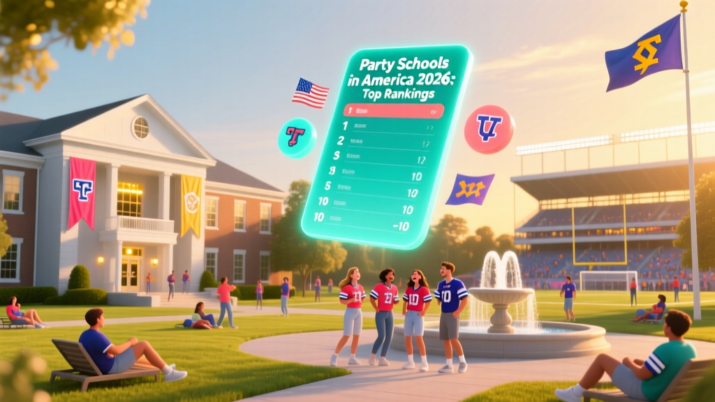 Party Schools in America 2026: Top Rankings