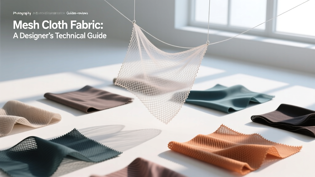 Mesh Cloth Fabric: A Designer’s Technical Guide